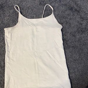 children’s white tank top